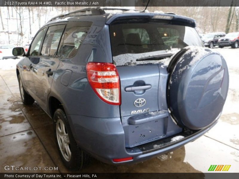 Pacific Blue Metallic / Ash 2012 Toyota RAV4 I4 4WD