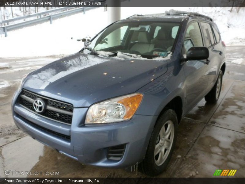 Pacific Blue Metallic / Ash 2012 Toyota RAV4 I4 4WD
