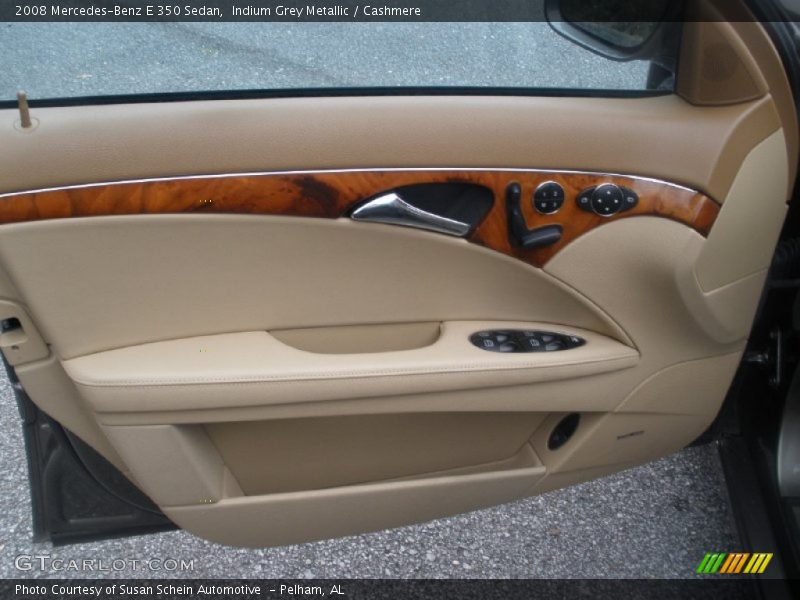 Indium Grey Metallic / Cashmere 2008 Mercedes-Benz E 350 Sedan