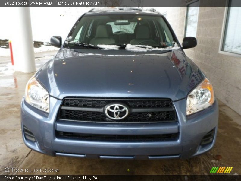 Pacific Blue Metallic / Ash 2012 Toyota RAV4 I4 4WD