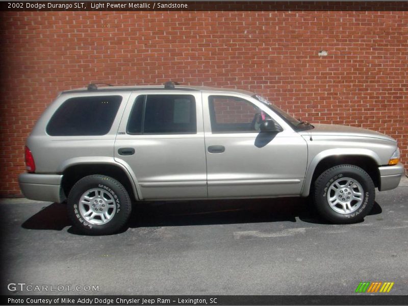 Light Pewter Metallic / Sandstone 2002 Dodge Durango SLT