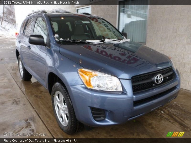 Pacific Blue Metallic / Ash 2012 Toyota RAV4 I4 4WD