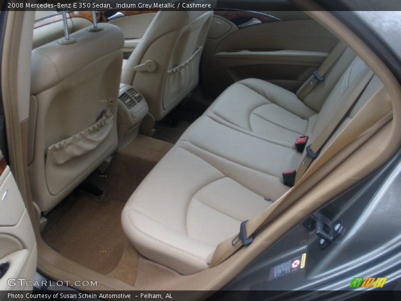 Indium Grey Metallic / Cashmere 2008 Mercedes-Benz E 350 Sedan