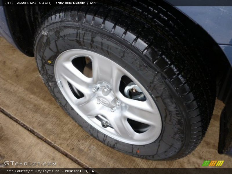 Pacific Blue Metallic / Ash 2012 Toyota RAV4 I4 4WD