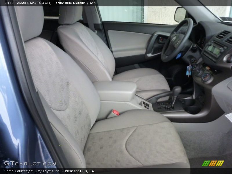 Pacific Blue Metallic / Ash 2012 Toyota RAV4 I4 4WD