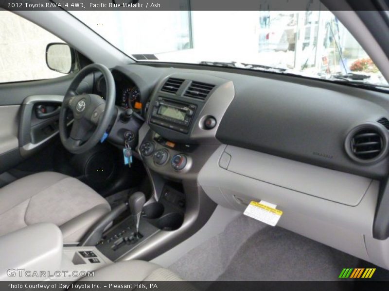 Pacific Blue Metallic / Ash 2012 Toyota RAV4 I4 4WD