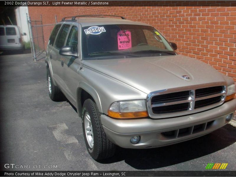 Light Pewter Metallic / Sandstone 2002 Dodge Durango SLT