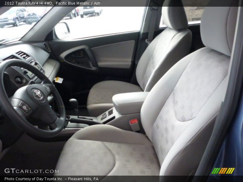 Pacific Blue Metallic / Ash 2012 Toyota RAV4 I4 4WD
