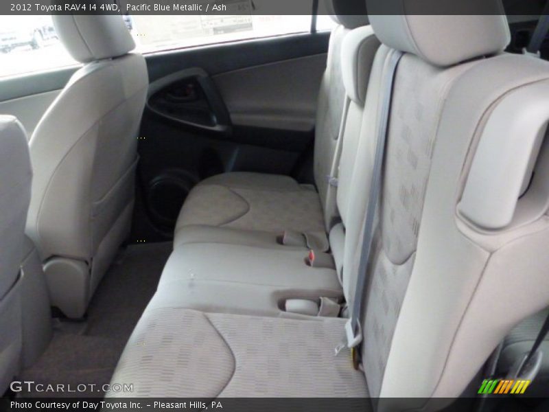 Pacific Blue Metallic / Ash 2012 Toyota RAV4 I4 4WD