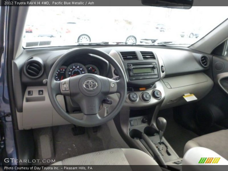 Pacific Blue Metallic / Ash 2012 Toyota RAV4 I4 4WD