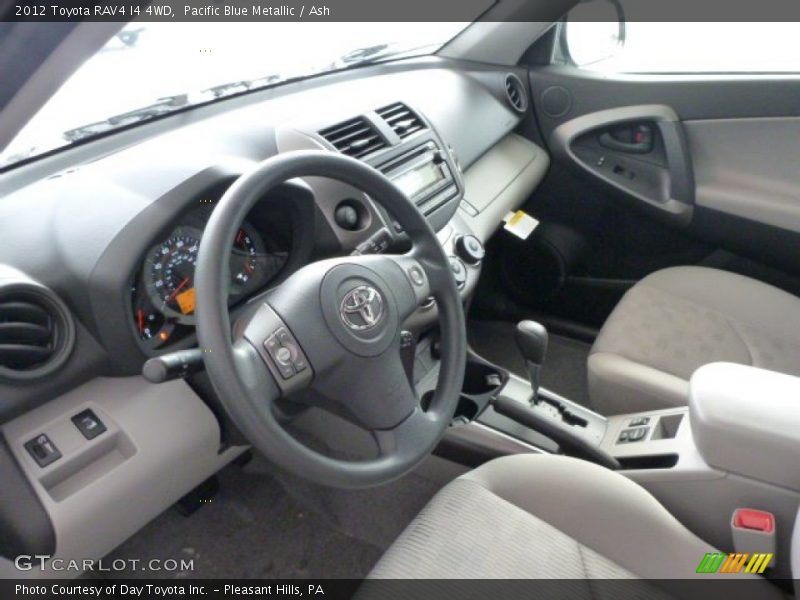 Pacific Blue Metallic / Ash 2012 Toyota RAV4 I4 4WD