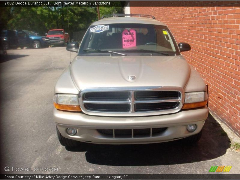 Light Pewter Metallic / Sandstone 2002 Dodge Durango SLT