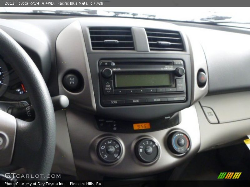 Pacific Blue Metallic / Ash 2012 Toyota RAV4 I4 4WD