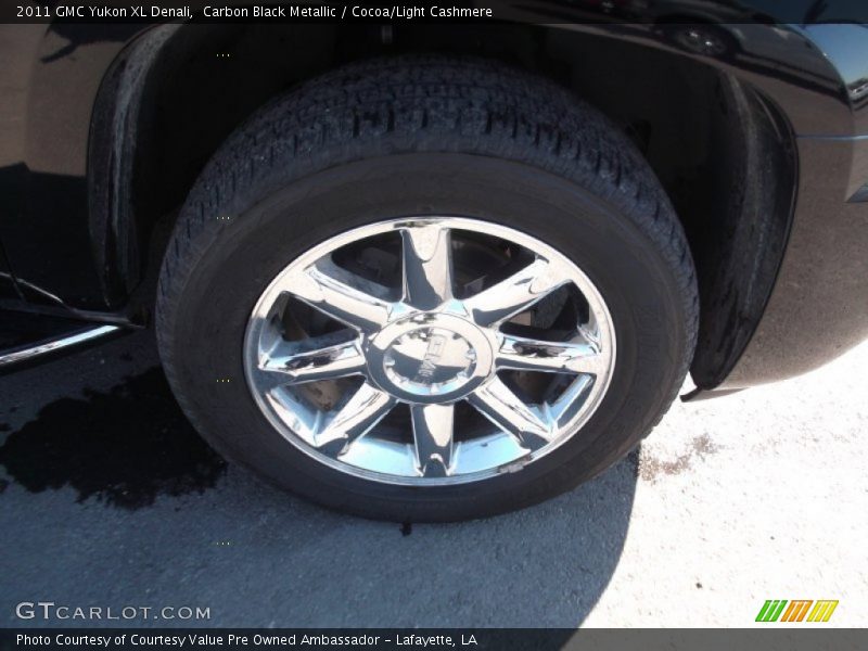 Carbon Black Metallic / Cocoa/Light Cashmere 2011 GMC Yukon XL Denali