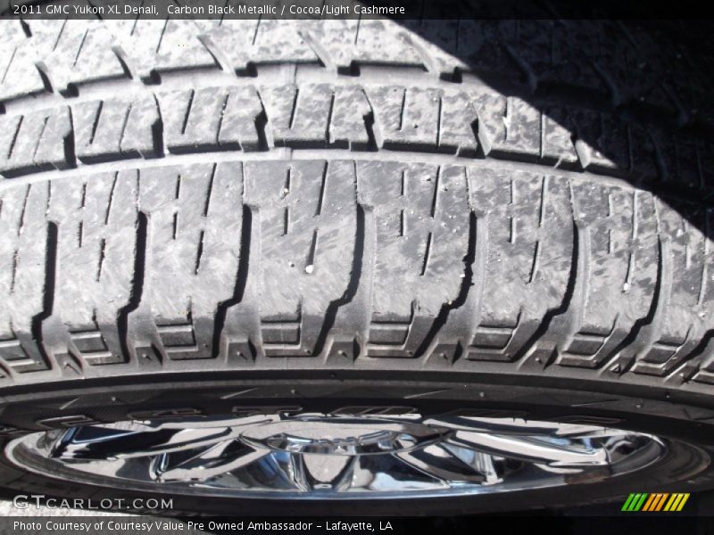 Carbon Black Metallic / Cocoa/Light Cashmere 2011 GMC Yukon XL Denali