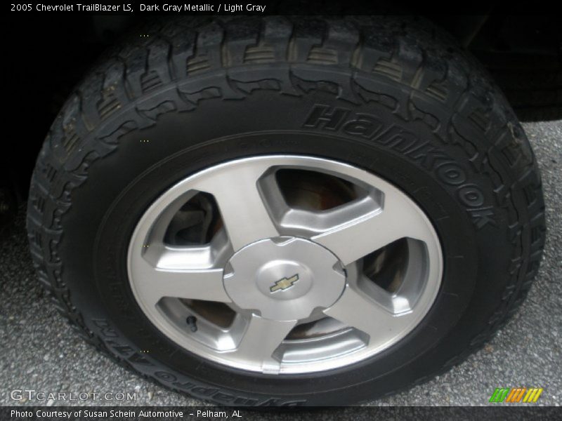 Dark Gray Metallic / Light Gray 2005 Chevrolet TrailBlazer LS