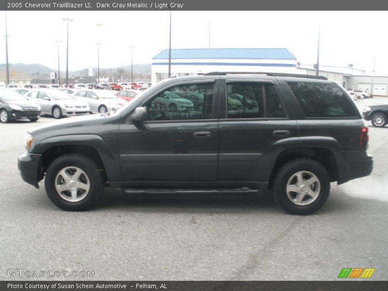 Dark Gray Metallic / Light Gray 2005 Chevrolet TrailBlazer LS