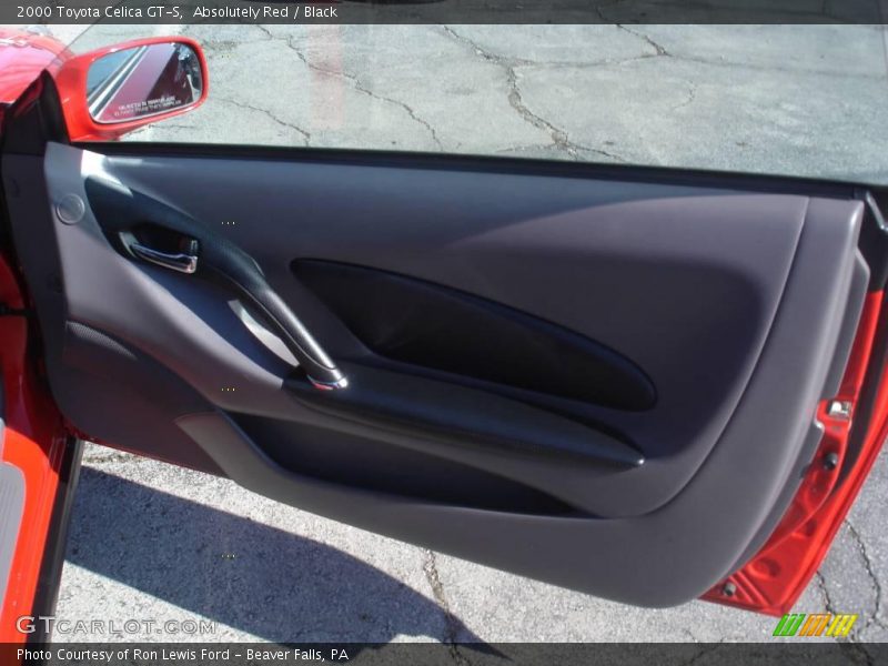 Absolutely Red / Black 2000 Toyota Celica GT-S