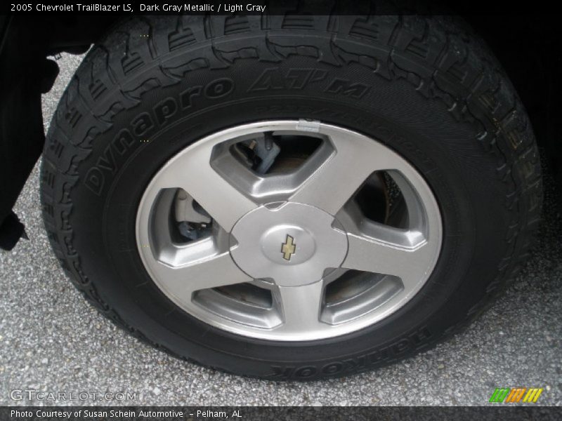 Dark Gray Metallic / Light Gray 2005 Chevrolet TrailBlazer LS