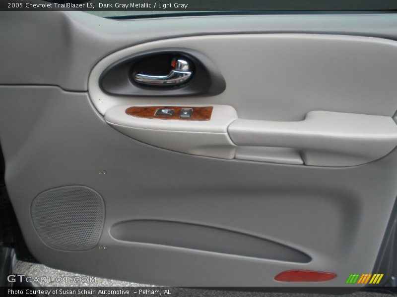 Dark Gray Metallic / Light Gray 2005 Chevrolet TrailBlazer LS