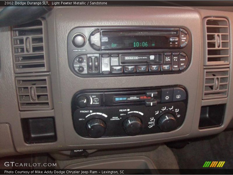 Light Pewter Metallic / Sandstone 2002 Dodge Durango SLT