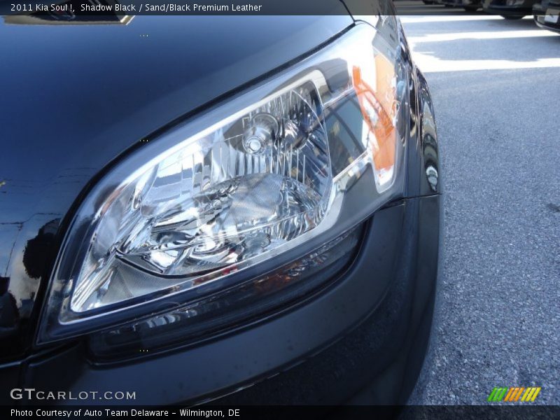 Shadow Black / Sand/Black Premium Leather 2011 Kia Soul !