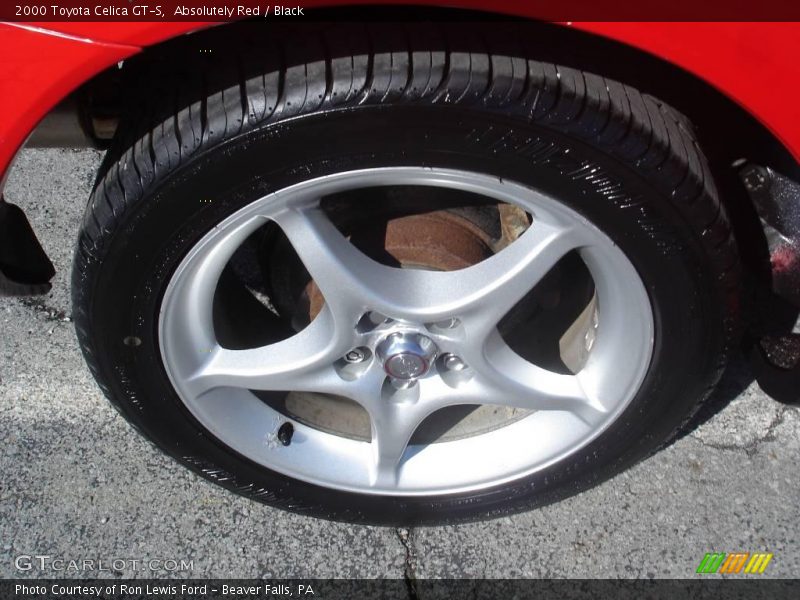 Absolutely Red / Black 2000 Toyota Celica GT-S