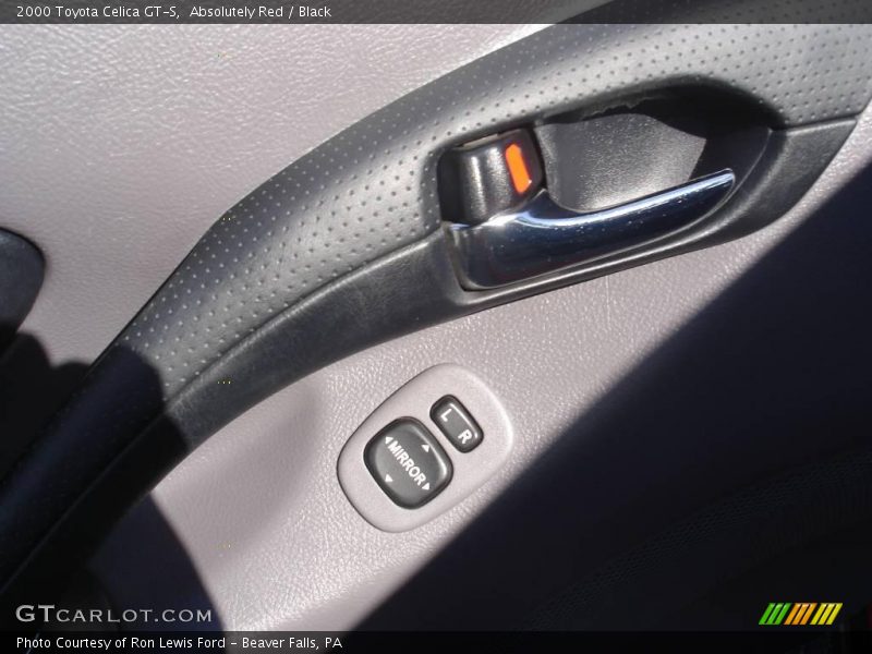 Absolutely Red / Black 2000 Toyota Celica GT-S