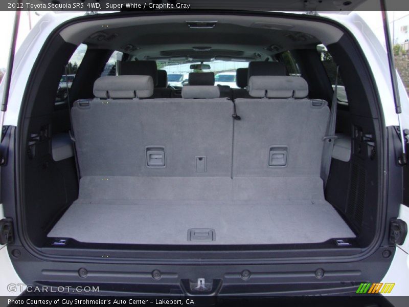 Super White / Graphite Gray 2012 Toyota Sequoia SR5 4WD