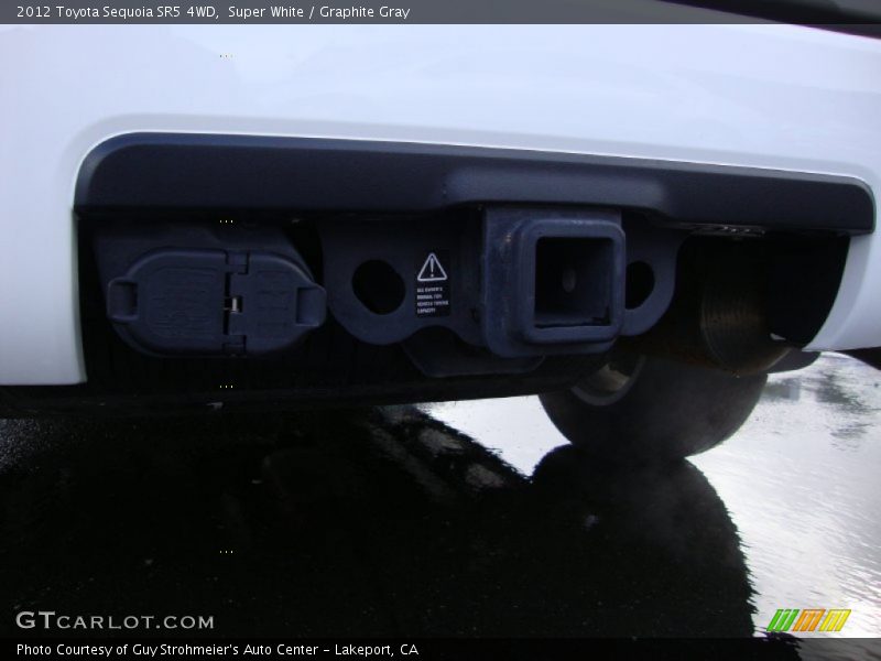 Super White / Graphite Gray 2012 Toyota Sequoia SR5 4WD