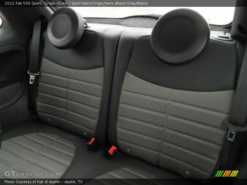 Grigio (Gray) / Sport Nero/Grigio/Nero (Black/Gray/Black) 2013 Fiat 500 Sport