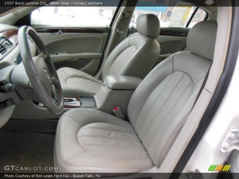 White Opal / Cocoa/Cashmere 2007 Buick Lucerne CXL