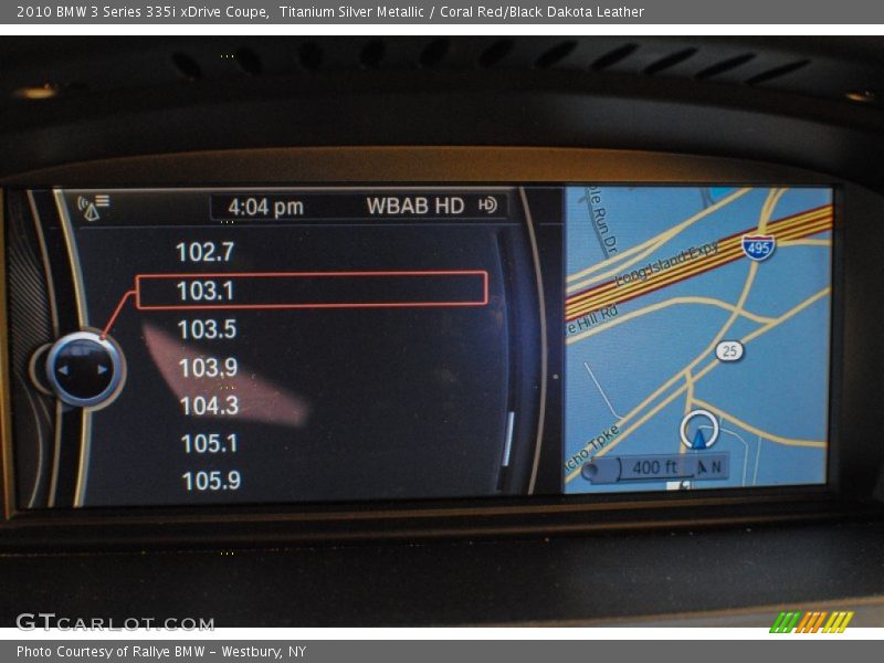 Titanium Silver Metallic / Coral Red/Black Dakota Leather 2010 BMW 3 Series 335i xDrive Coupe