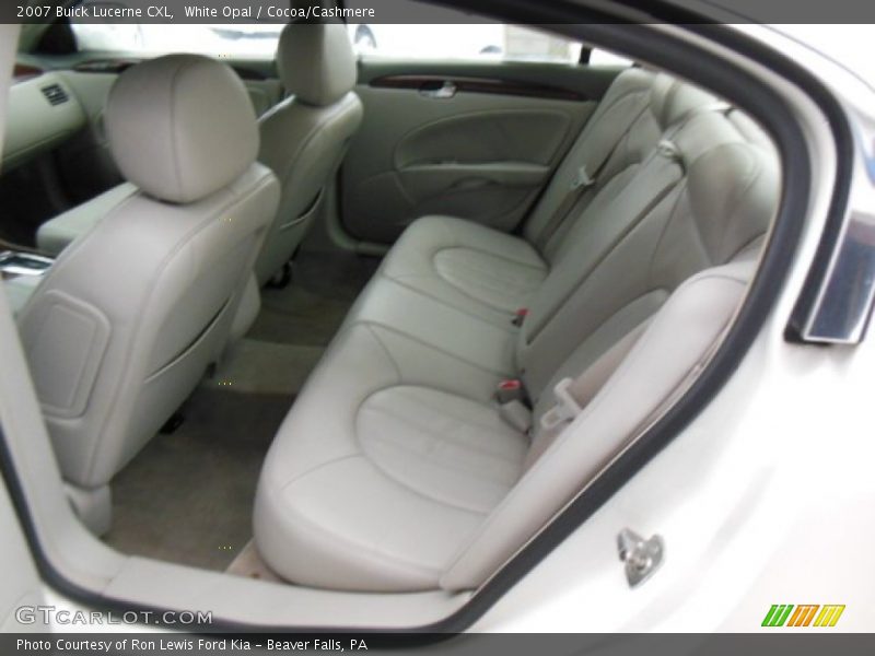 White Opal / Cocoa/Cashmere 2007 Buick Lucerne CXL