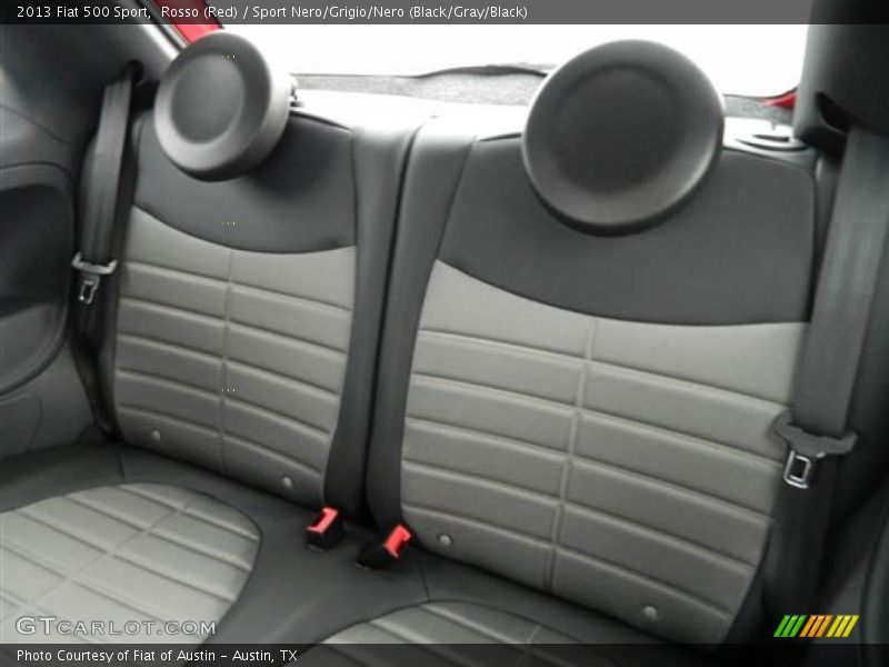 Rosso (Red) / Sport Nero/Grigio/Nero (Black/Gray/Black) 2013 Fiat 500 Sport