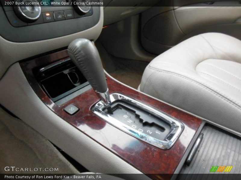 White Opal / Cocoa/Cashmere 2007 Buick Lucerne CXL