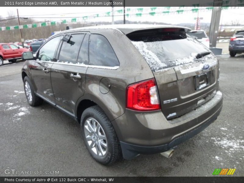 Earth Metallic / Medium Light Stone 2011 Ford Edge Limited AWD