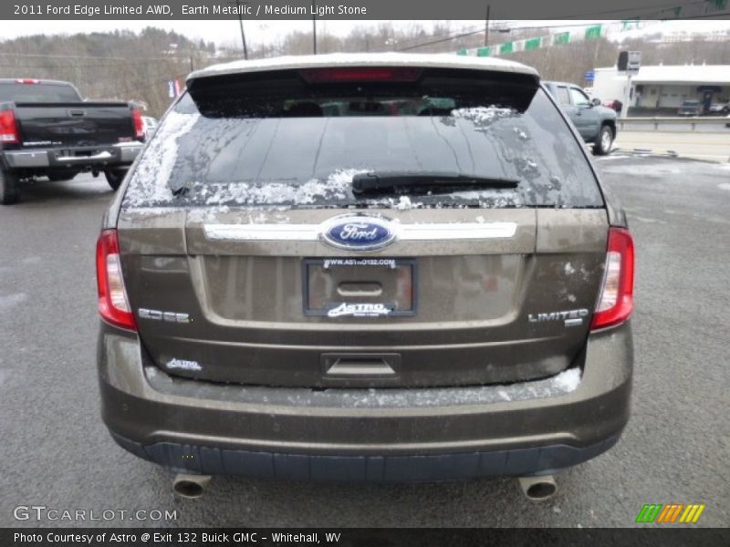 Earth Metallic / Medium Light Stone 2011 Ford Edge Limited AWD