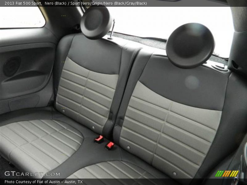 Nero (Black) / Sport Nero/Grigio/Nero (Black/Gray/Black) 2013 Fiat 500 Sport