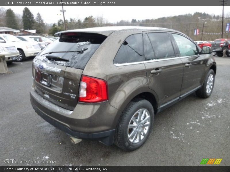 Earth Metallic / Medium Light Stone 2011 Ford Edge Limited AWD