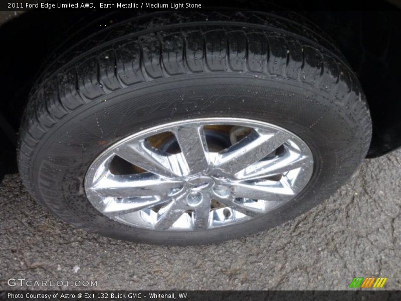 Earth Metallic / Medium Light Stone 2011 Ford Edge Limited AWD