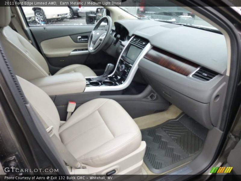 Earth Metallic / Medium Light Stone 2011 Ford Edge Limited AWD