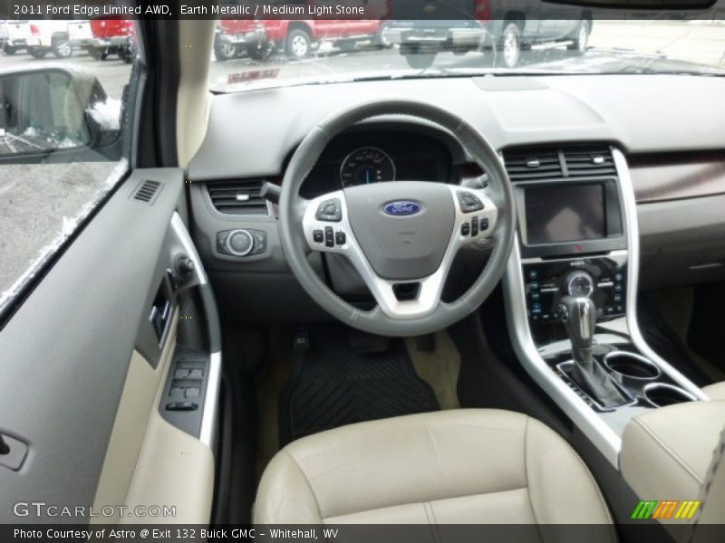 Earth Metallic / Medium Light Stone 2011 Ford Edge Limited AWD