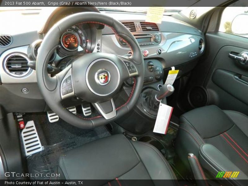 Abarth Nero/Nero (Black/Black) Interior - 2013 500 Abarth 