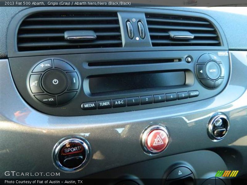 Controls of 2013 500 Abarth