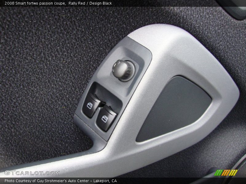 Rally Red / Design Black 2008 Smart fortwo passion coupe