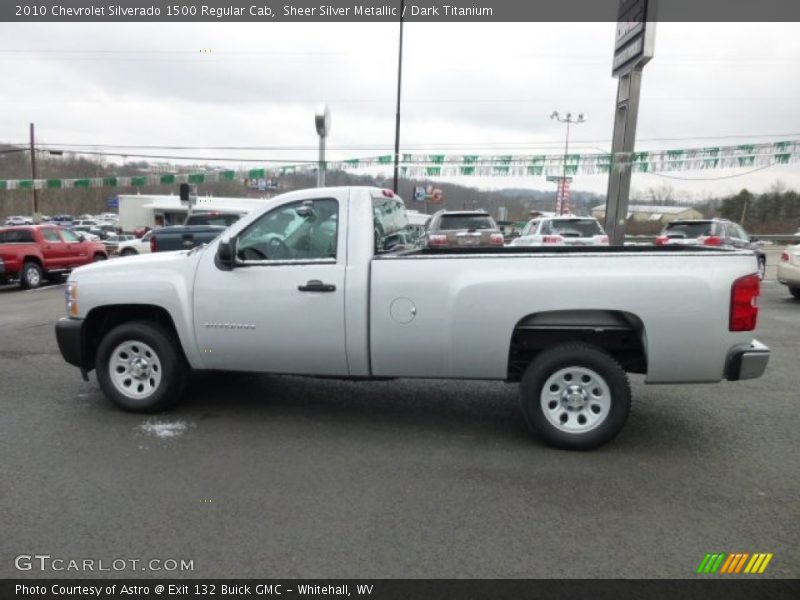  2010 Silverado 1500 Regular Cab Sheer Silver Metallic