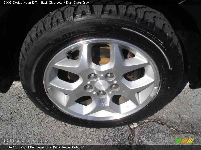 Black Clearcoat / Dark Slate Gray 2002 Dodge Neon SXT