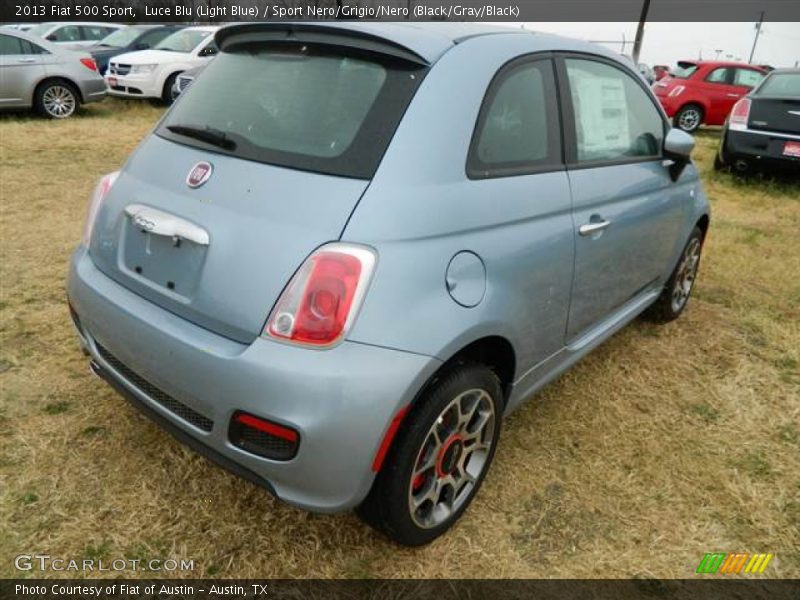  2013 500 Sport Luce Blu (Light Blue)