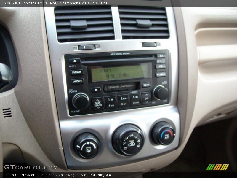 Champagne Metallic / Beige 2006 Kia Sportage EX V6 4x4